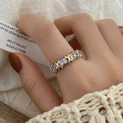 Real S925 Full Moissanite Ring - Daily Gift - chiccharm